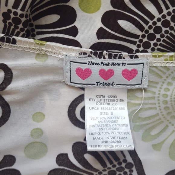 Brown & Green Top Bra Top with Front Tie - Picture 4 of 6